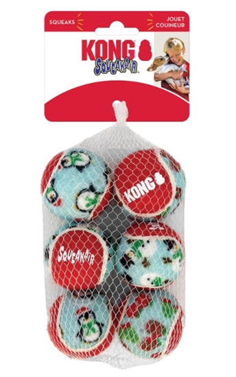 Picture of KONG Holiday Squeakair Balls